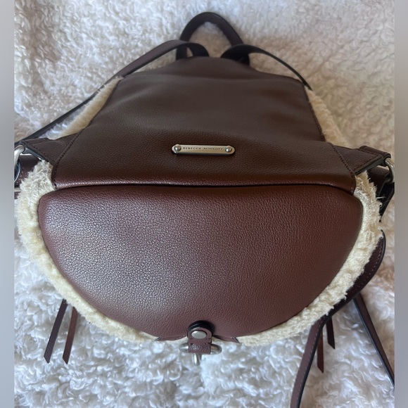 Rebecca Minkoff Julian Sherpa Backpack - Picture 5 of 11